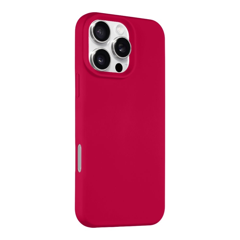 Taktikai bársony Smoothie borító Apple iPhone 16 Pro Max készülékhez Sangria színben