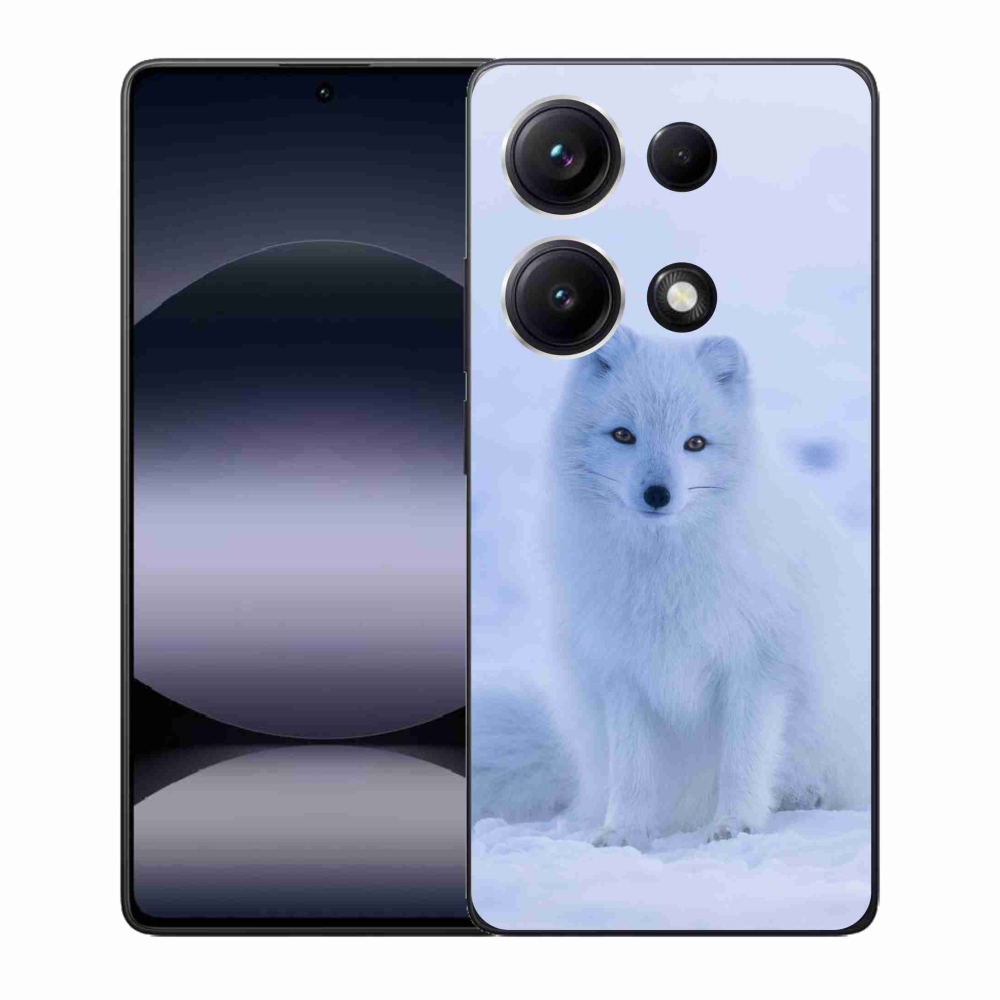 Gél borítás mmCase a Xiaomi Redmi Note 14S-hez - polár róka
