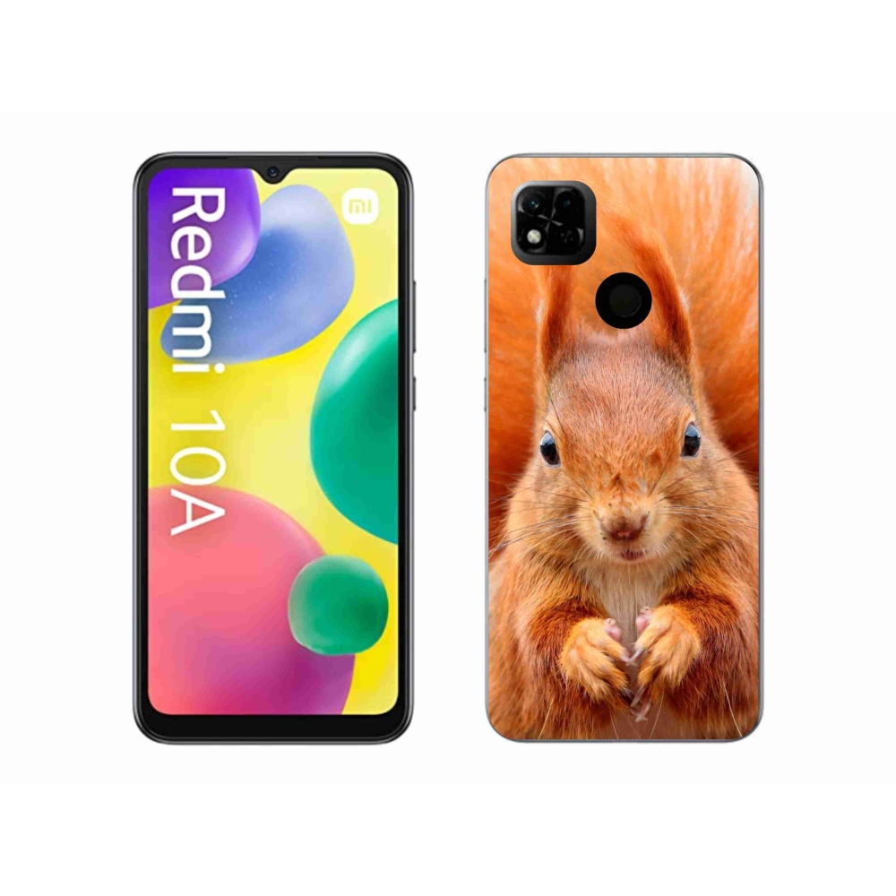 Gél borítás mmCase a Xiaomi Redmi 10A számára - mókus