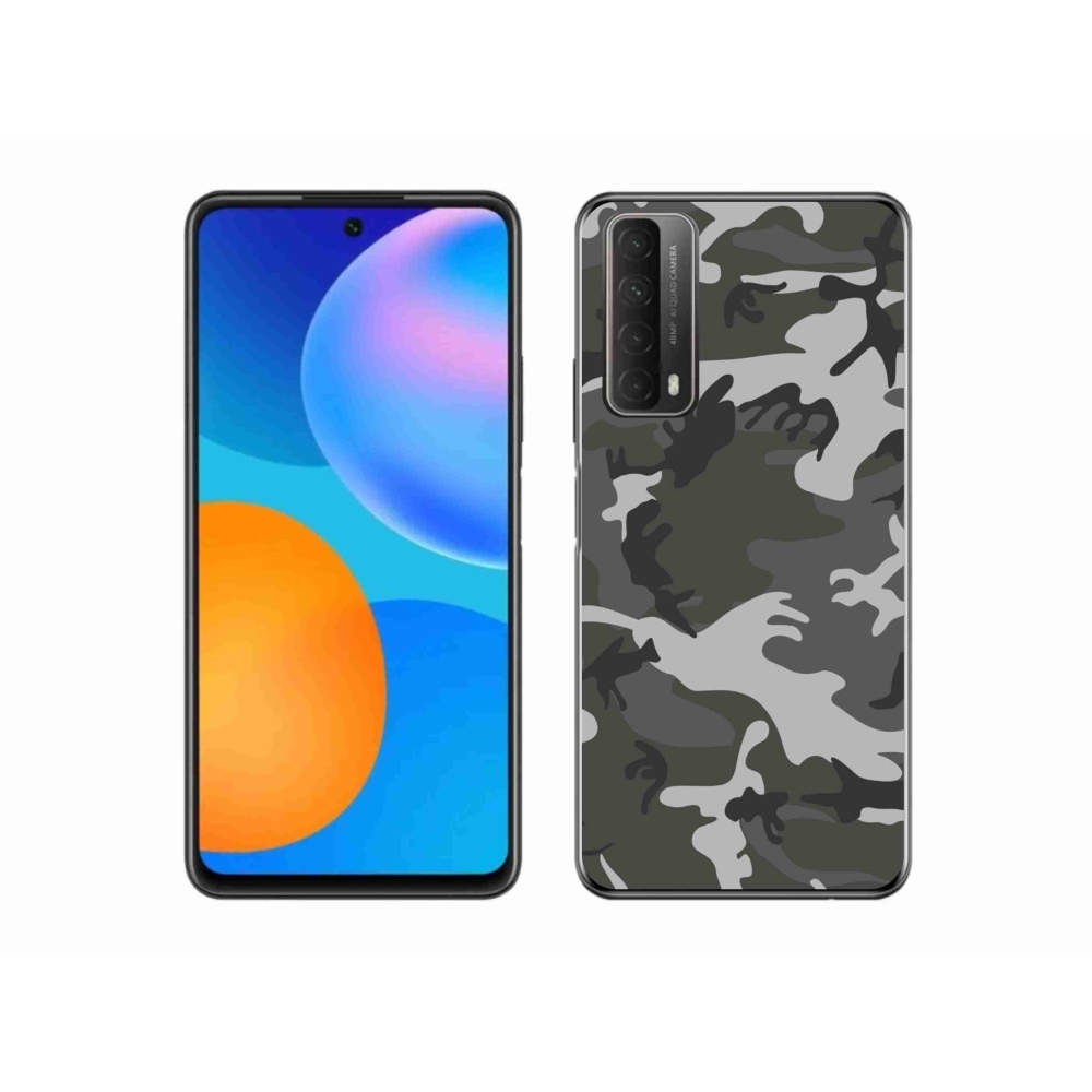 Zselés borítás mmCase a Huawei P Smart (2021) - álcázó mintázathoz