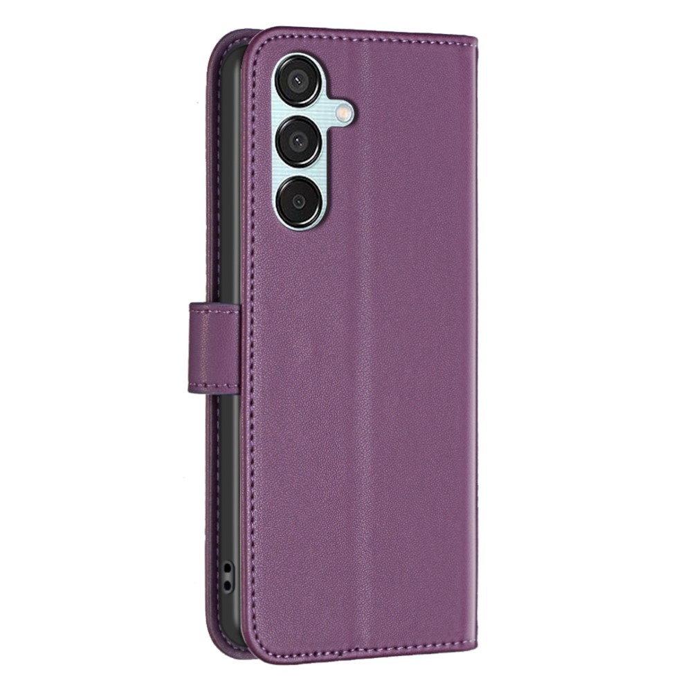 BNF könyvtáska Samsung Galaxy M15 5G - sötétlila