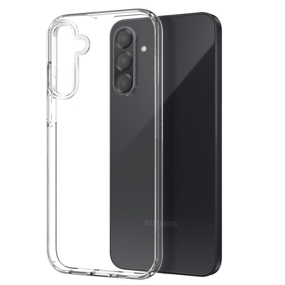 NORTHJO átlátszó zselés tok + edzett üveg Samsung Galaxy A56 5G - átlátszó