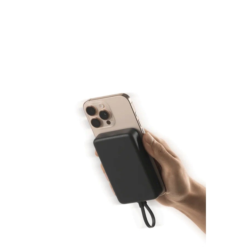 Xiaomi mágneses Powerbank 33W 10000mAh integrált USB-C kábellel Fehér