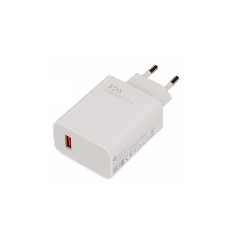 Xiaomi MDY-11-EZ USB 33W-os utazási töltő fehér (szervizcsomag)
