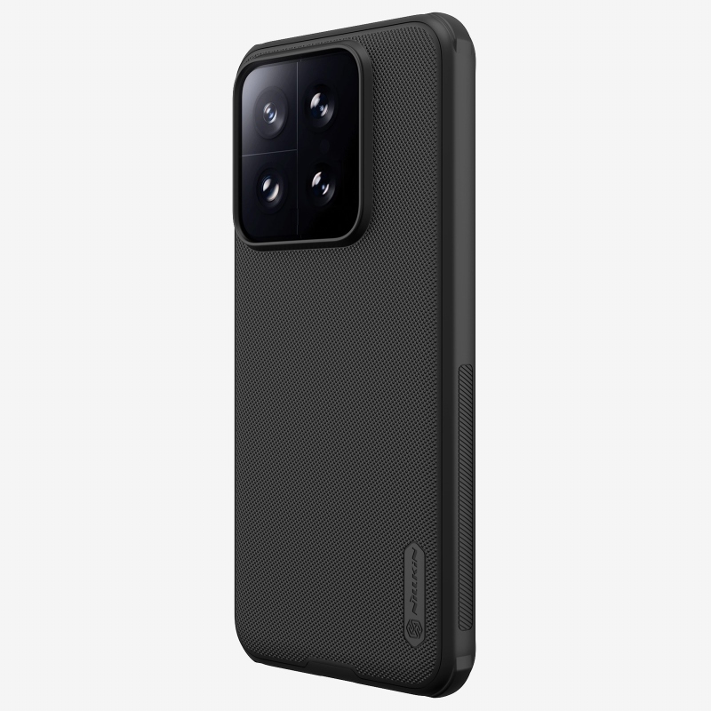 Nillkin Super Frosted PRO hátlap a Xiaomi 14 fekete számára