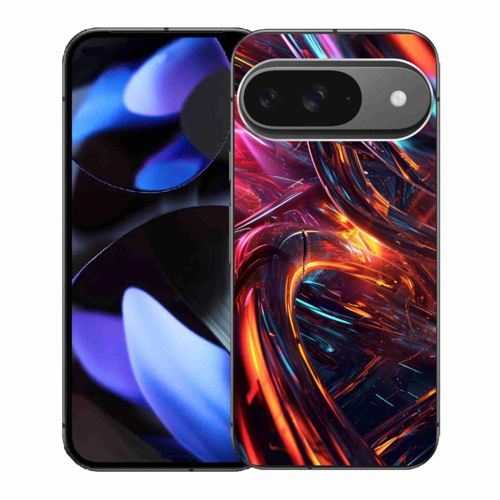 Gél borítás mmCase a Google Pixel 9/9 Pro számára - absztrakt motívum 10