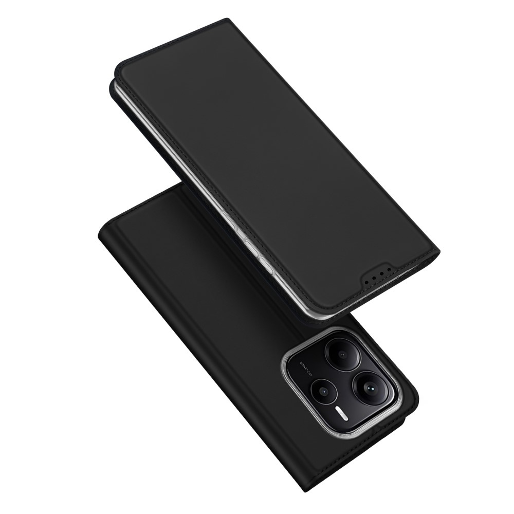 DUX könyvtáska Xiaomi Redmi Note 14 5G - fekete