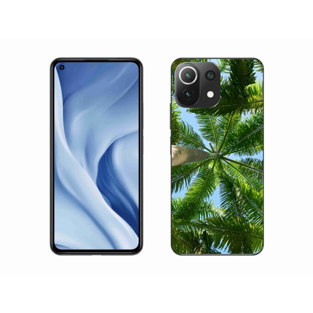 Gél borítás mmCase a Xiaomi 11 Lite 5G NE számára - pálmafa