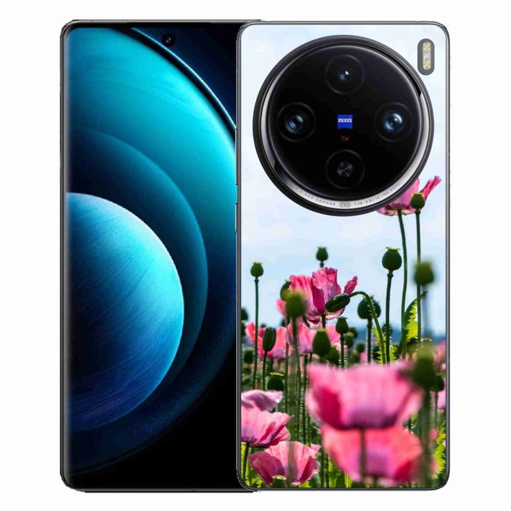 Zselés borítás mmCase a Vivo X100 Pro 5G készülékhez - mákos színű