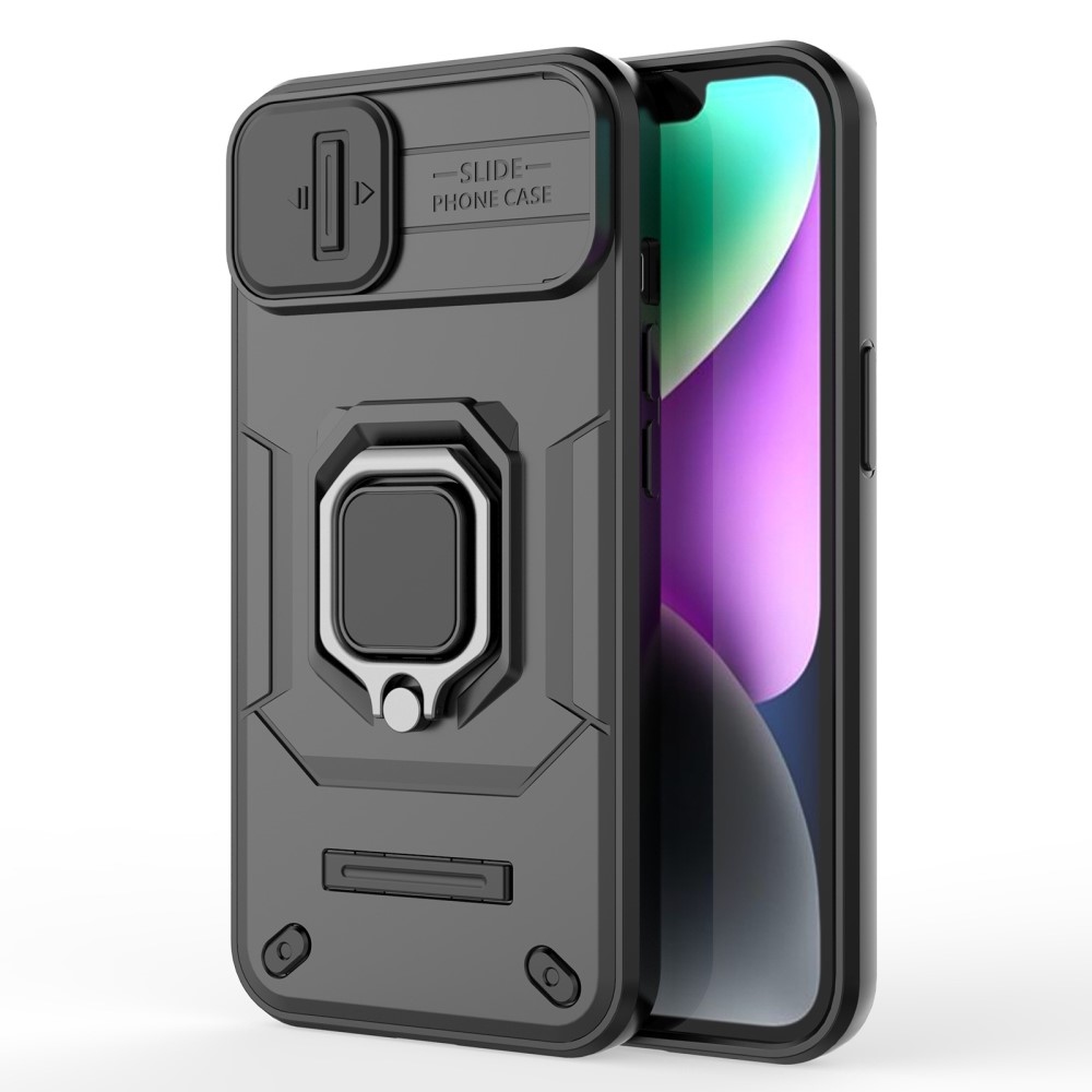 Ütésálló borítás iPhone 15 Plus készülékhez - fekete