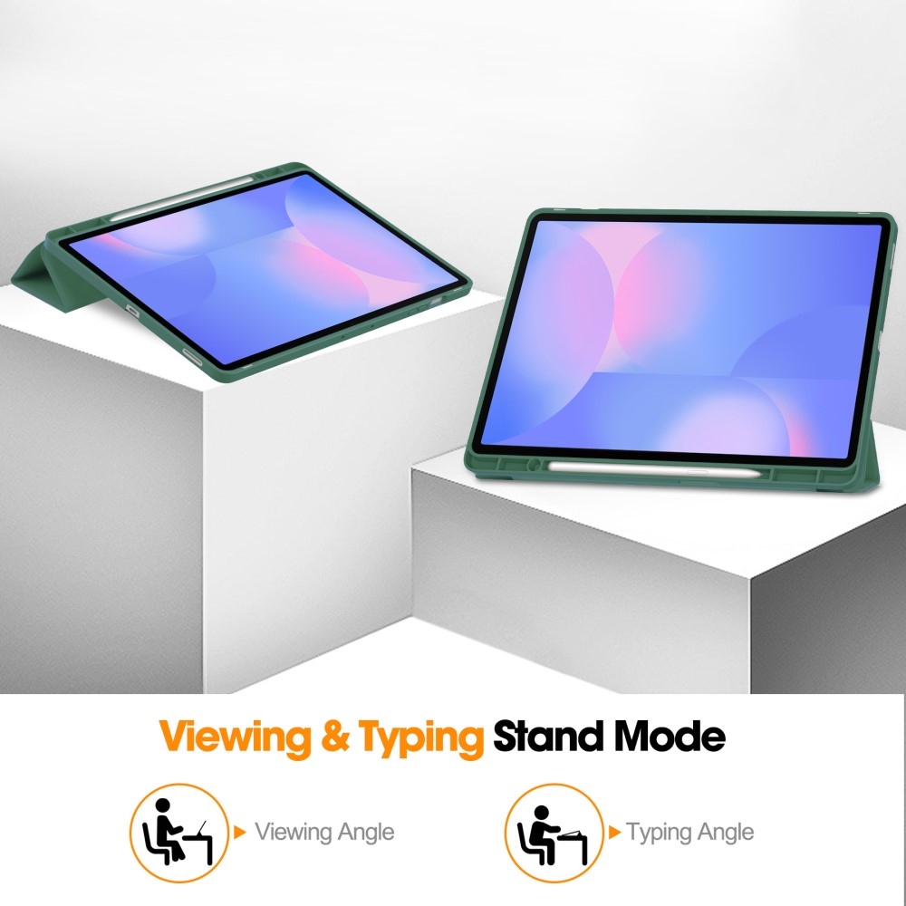 tokok intelligens záró tok Samsung Galaxy Tab S10 FE+ - sötétzöld