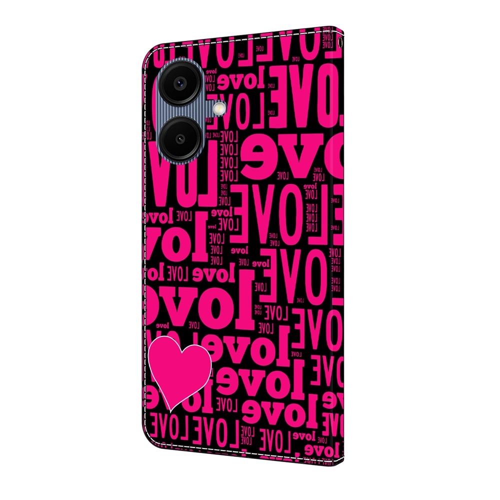 Sima könyv tok Samsung Galaxy A07 4G - szerelem