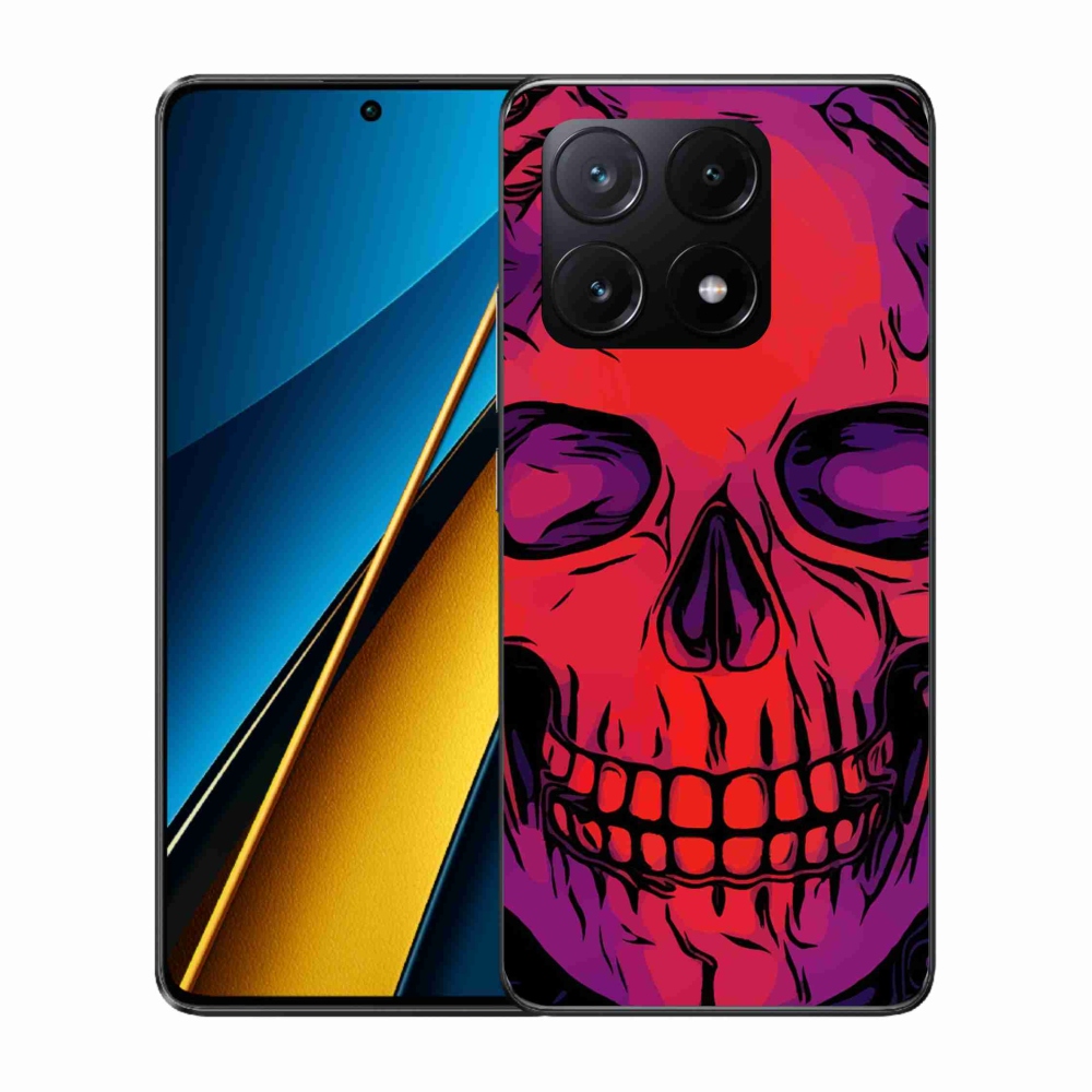 Gél tok mmCase a Xiaomi Poco X6 Pro 5G-hez - koponya