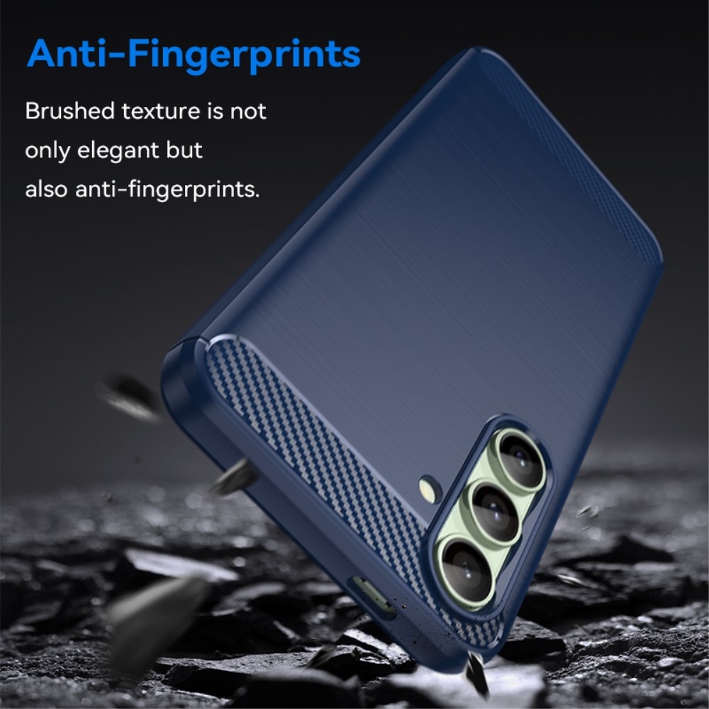 Szénálló zselés tok Samsung Galaxy S24 FE készülékhez - kék