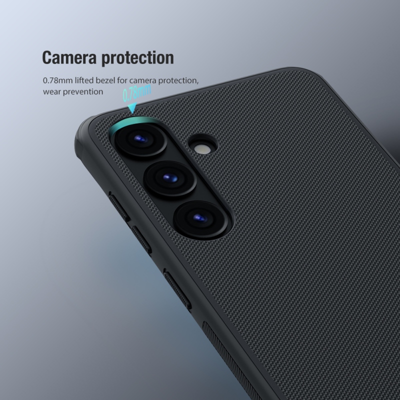 Nillkin Super Frosted PRO hátlap a Samsung Galaxy S24 készülékhez Fekete