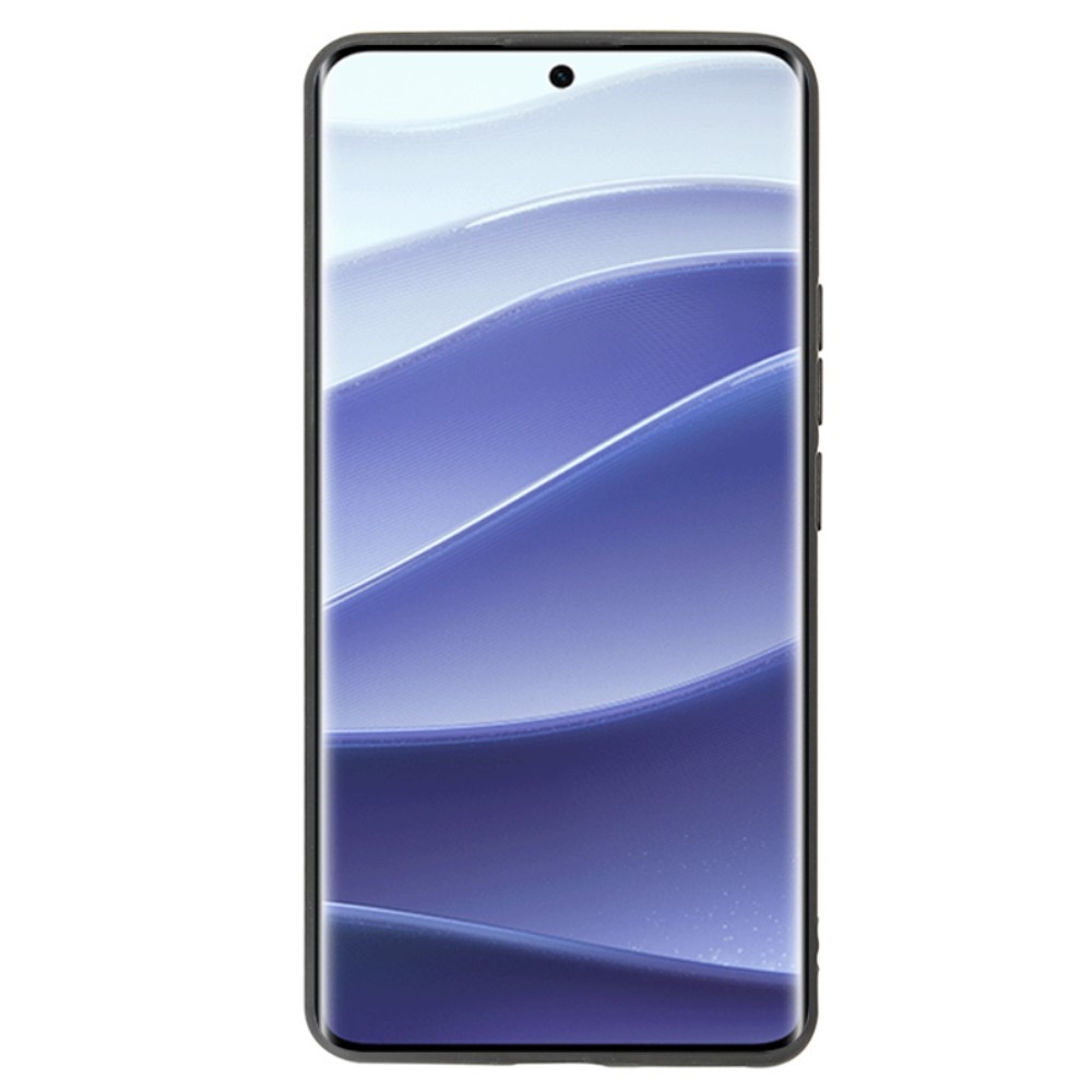 Matt zselés tok Xiaomi Redmi Note 14 Pro 5G/Poco X7 5G - fekete