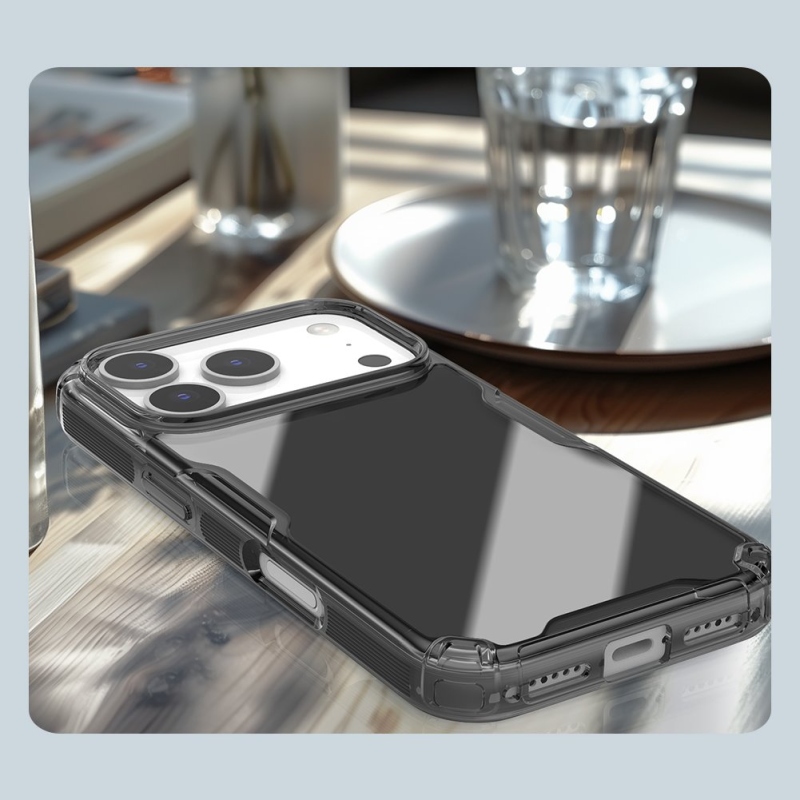 Nillkin Nature TPU PRO borító Apple iPhone 17 Pro számára Átlátszó