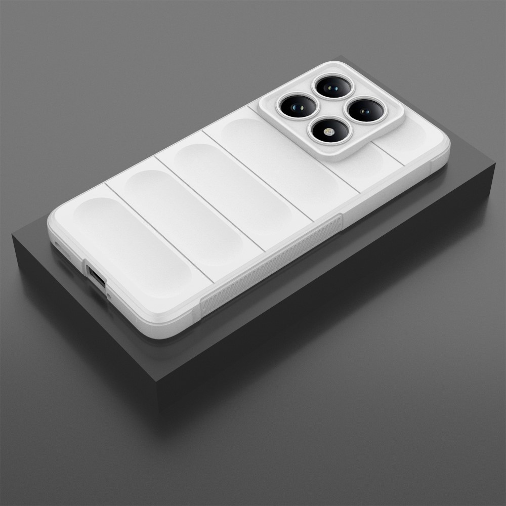 Rugg tartós zselés tok Xiaomi Redmi Note 14 Pro 5G/Poco X7 5G - fehér