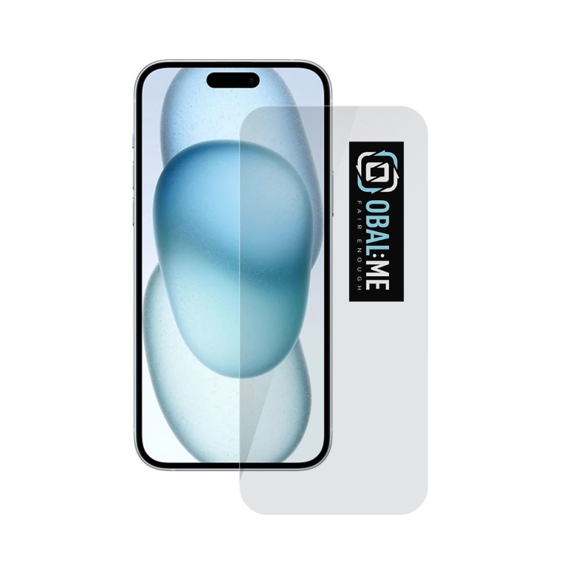 CSOMAG:ME 2.5D edzett üveg Apple iPhone 15 Plus átlátszóhoz