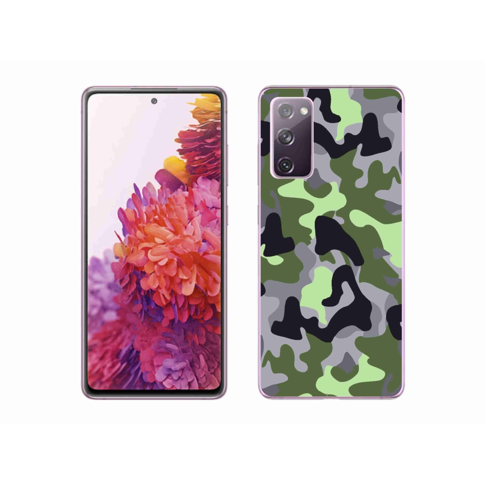Zselés borítás mmCase Samsung Galaxy S20 FE - terepszínű minta 7