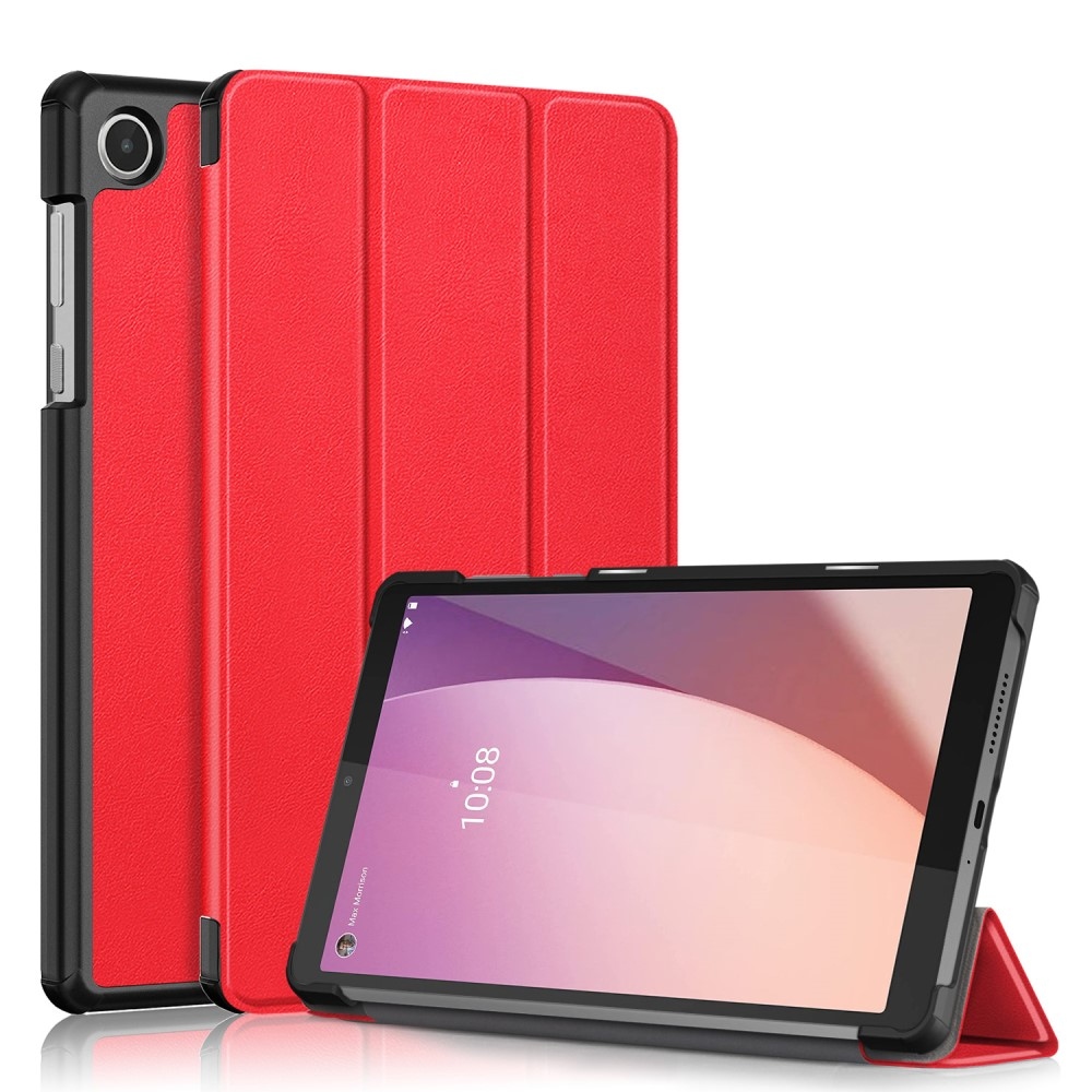 Állványra zárható tok Lenovo Tab M8 4. generációs (2024) - piros