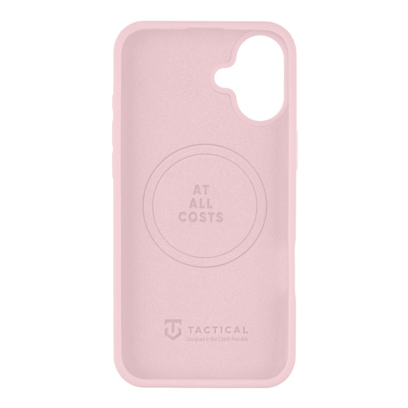 Tactical MagForce bársony Smoothie borító Apple iPhone 16 Plus rózsaszín párduchoz