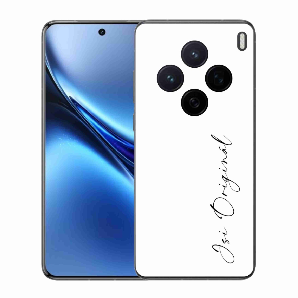 Gél borító mmCase a Vivo X200 5G-n - te vagy az eredeti fehér háttér