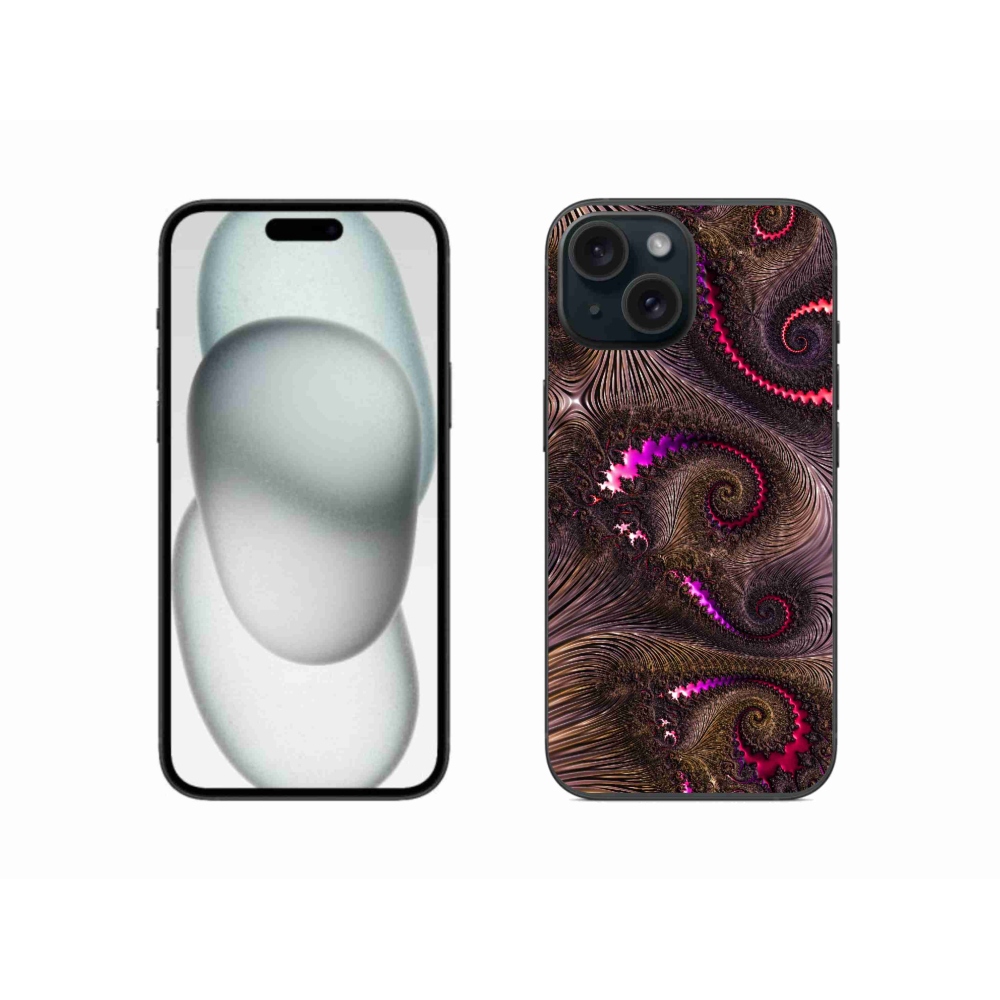 Zselés borítás mmCase iPhone 15 - absztrakt motívum 24