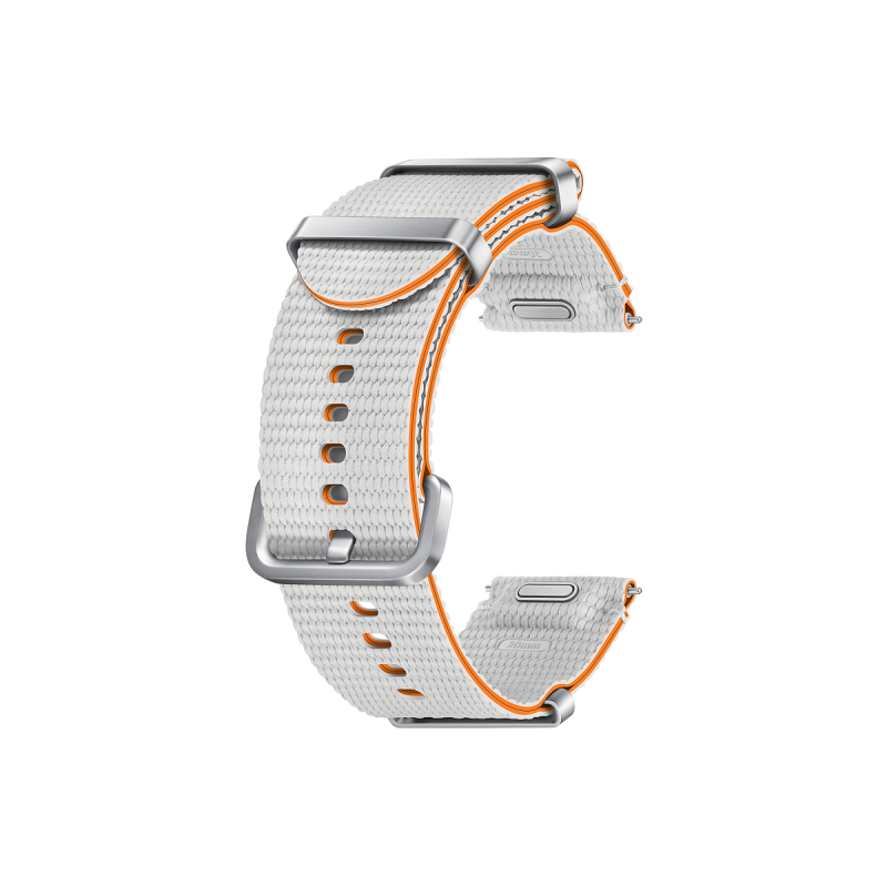 ET-SOL31LSE Samsung Galaxy Watch 4/5/6/7 Stílusos sportos szíj 20mm M/L Ezüst