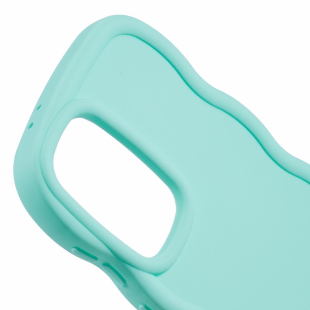 Hullám tartós zselés tok Samsung Galaxy A36 5G/A56 5G - zöld