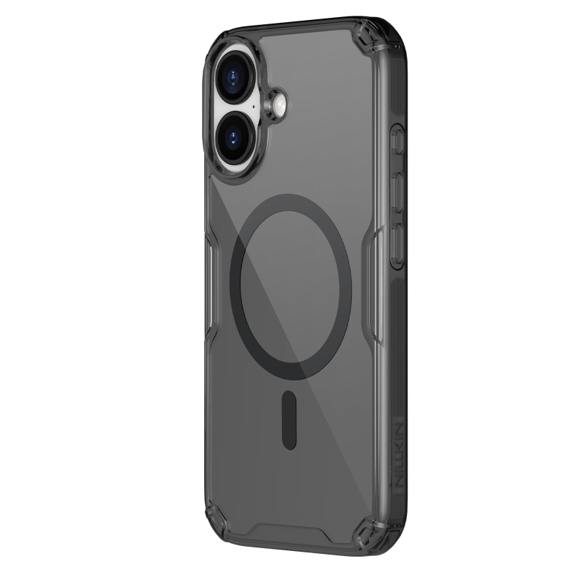 Nillkin Nature TPU PRO mágneses borító Apple iPhone 17 átlátszó fekete