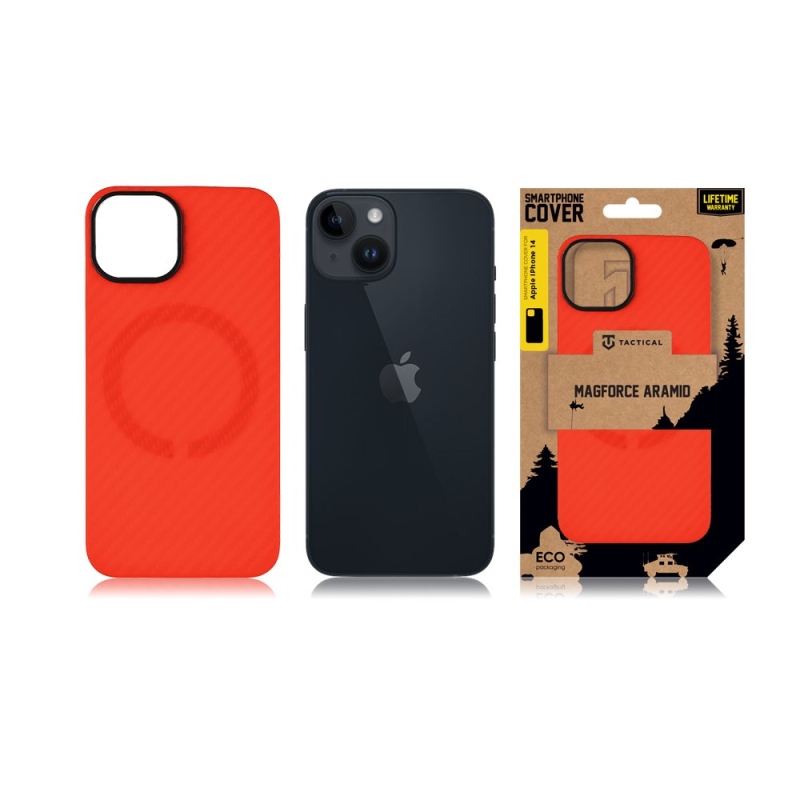 Taktikai MagForce Aramid Bloody Mary Limited Edition borító az Apple iPhone 14 készülékhez