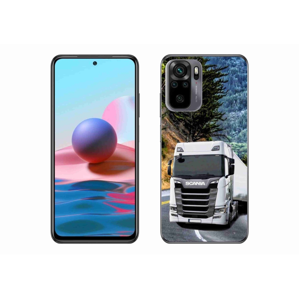 Gél borítás mmCase a Xiaomi Poco M5s készülékhez - teherautó 1