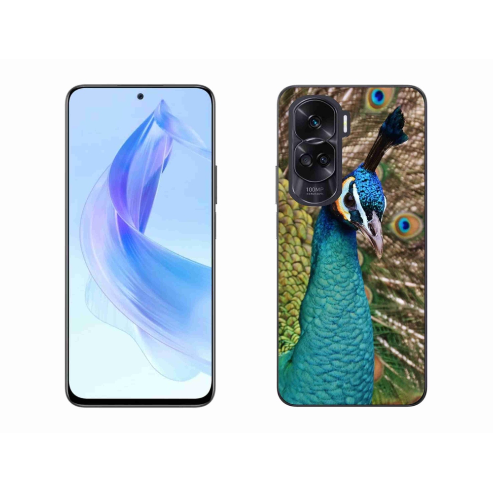 Zselés tok mmCase a Honor 90 Lite készülékhez - páva
