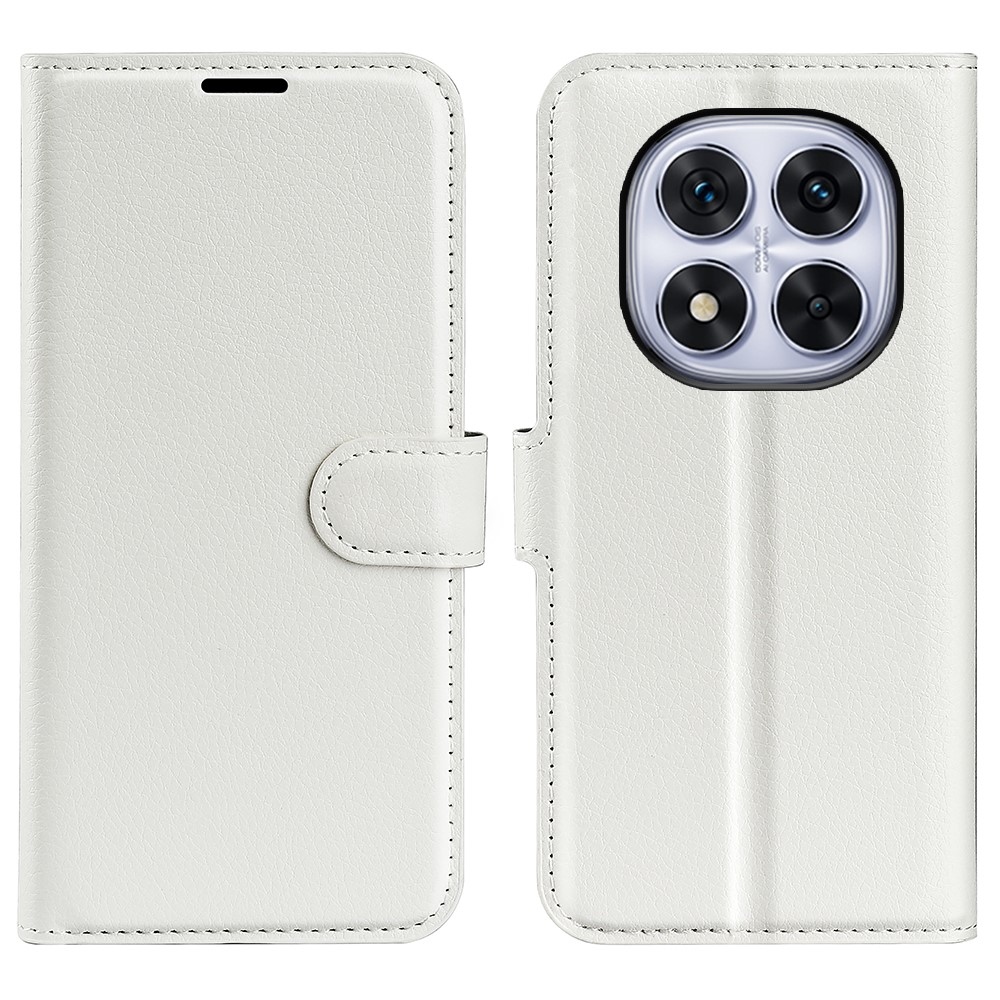 Litchi book tok Xiaomi Redmi Note 14 Pro 5G/Poco X7 5G - fehér