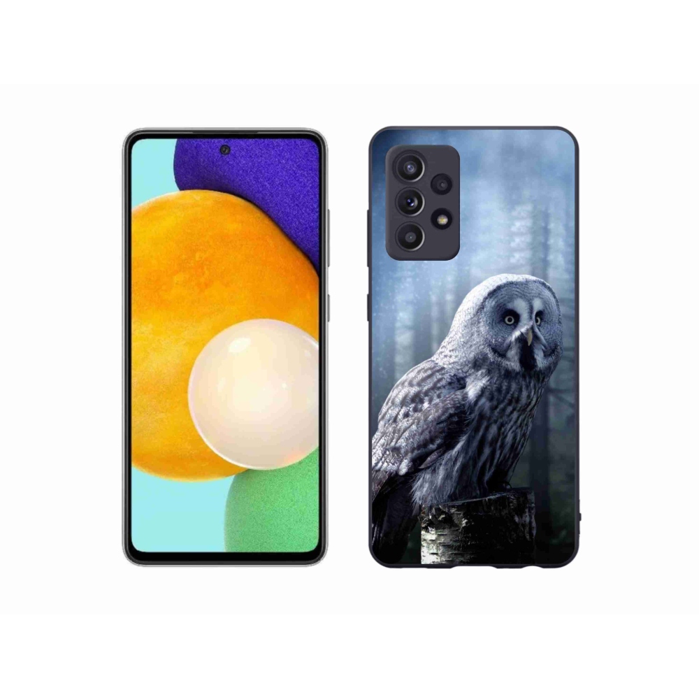 Zselés borítás mmCase Samsung Galaxy A52s 5G - bagoly