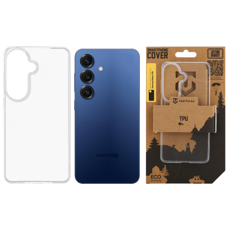 Taktikai TPU tok Samsung Galaxy S26 átlátszóhoz