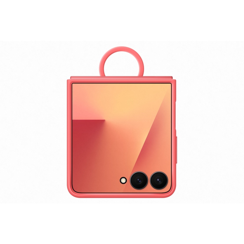 EF-PF766TRE Samsung szilikon borító gyűrűvel a Galaxy Z Flip 7-hez Piros