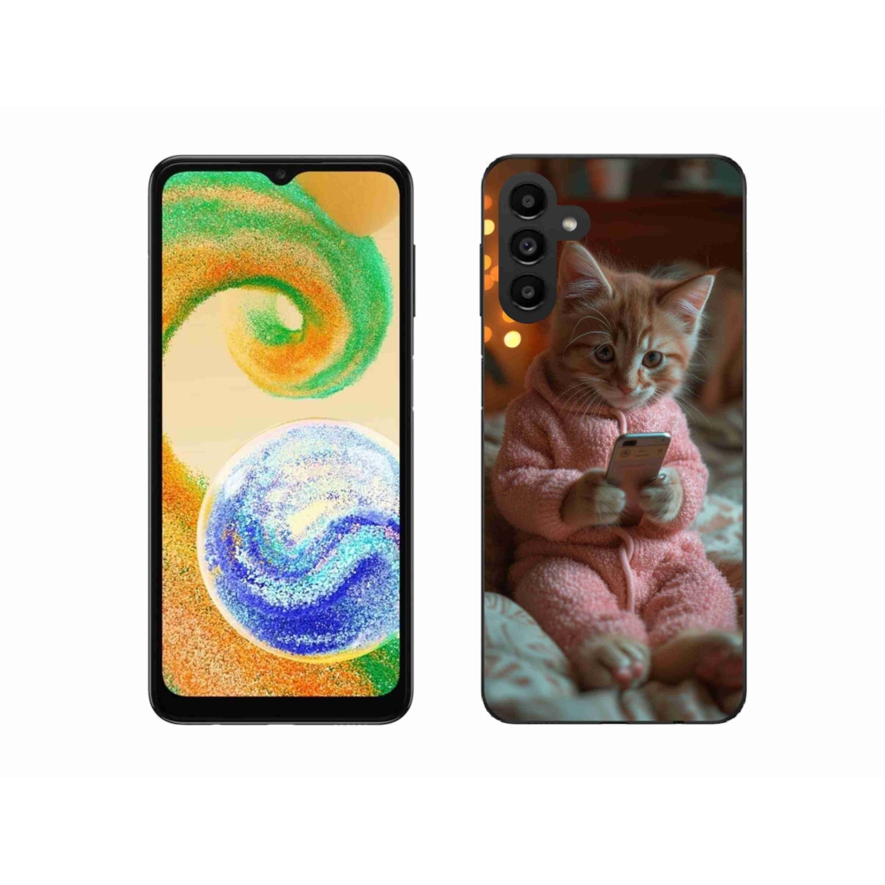 Zselés borítás mmCase Samsung Galaxy A04s (164.7x76.7x9.1mm) - baba mobillal