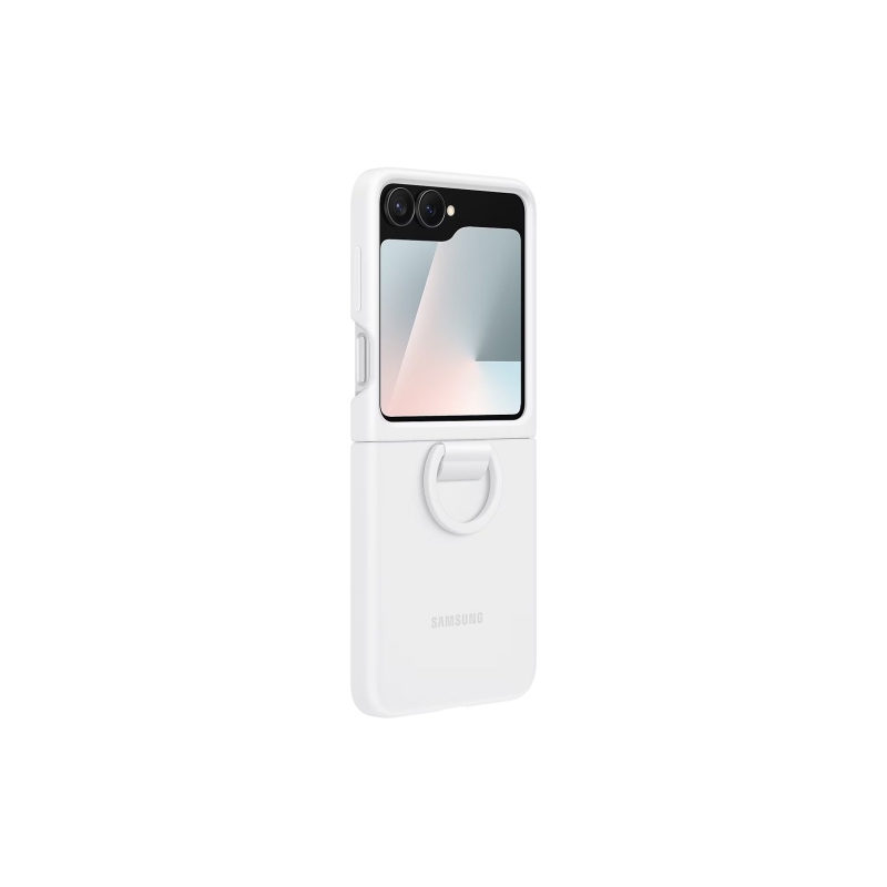 EF-PF741TWE Samsung szilikon borító gyűrűvel a Galaxy Z Flip 7 FE fehér színű készülékhez