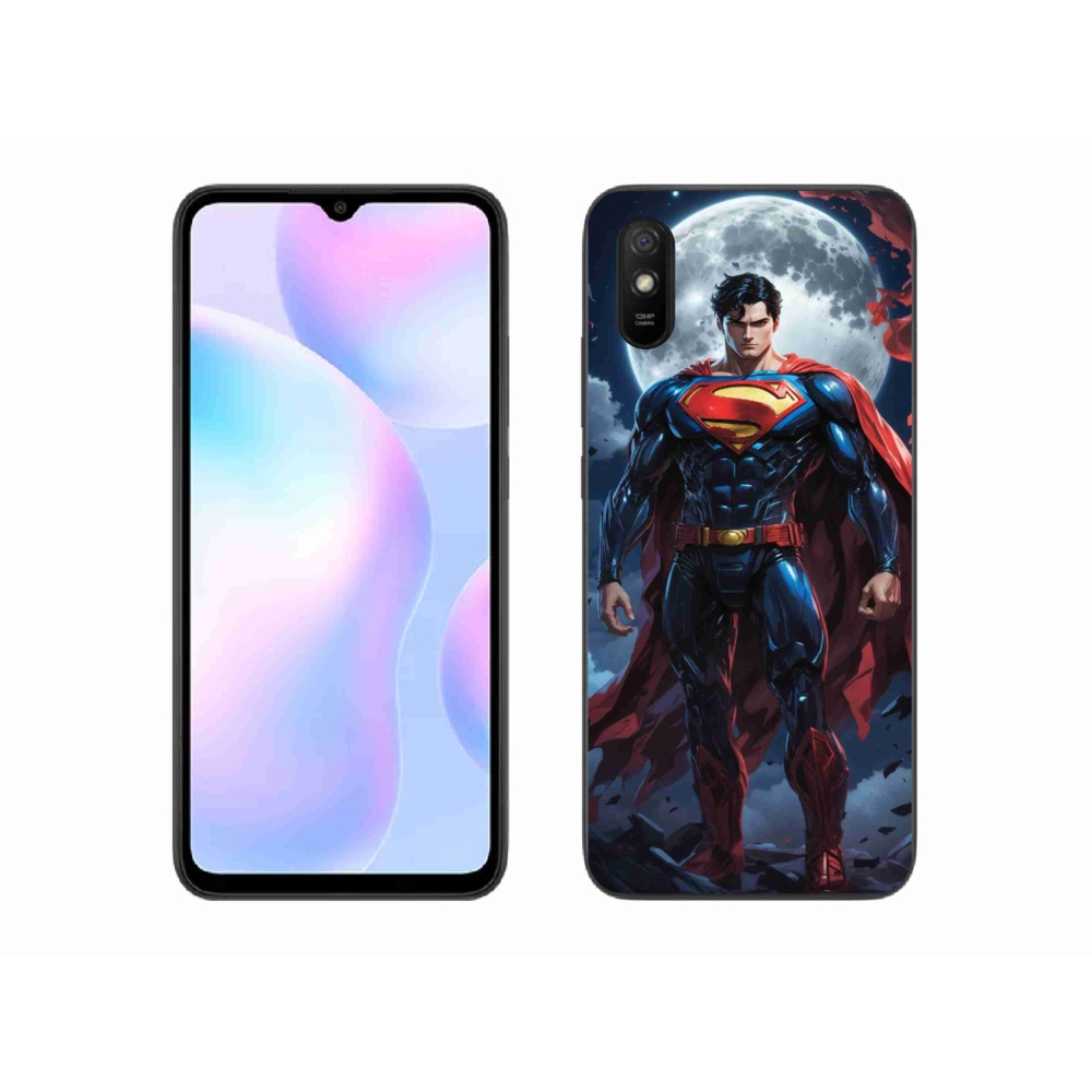 Gél borítás mmCase a Xiaomi Redmi 9A számára - superman