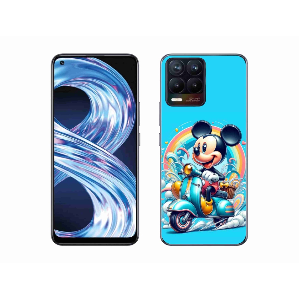Gél borítás mmCase a Realme 8 4G-n - mickey egér 2