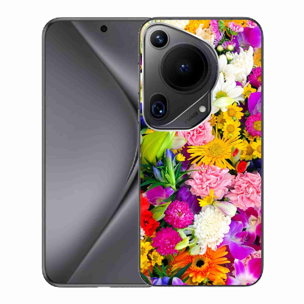 Zselés borítás mmCase a Huawei Pura 70 Ultra számára - virág 12