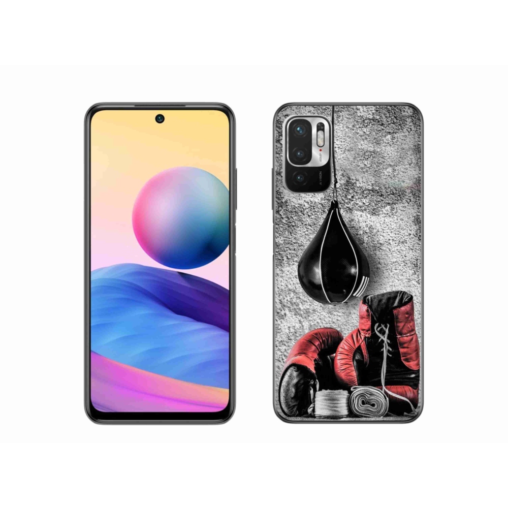 Gél borítás mmCase a Xiaomi Redmi Note 10 5G-hez - bokszzsák és kesztyűk