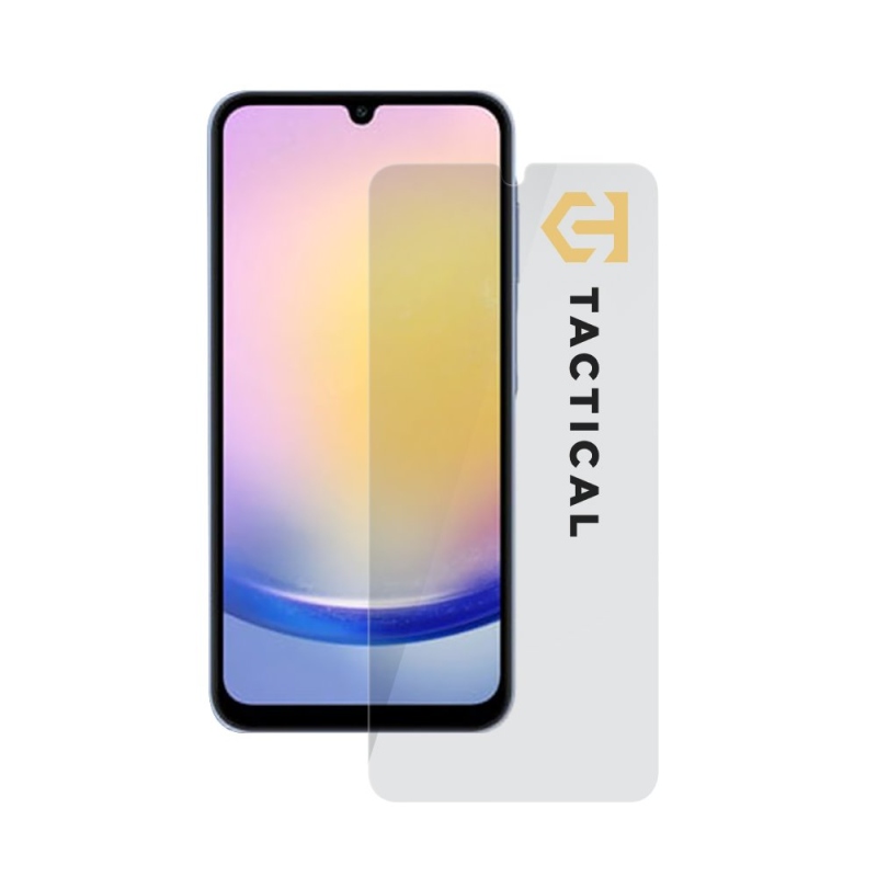 Taktikai üvegpajzs 2.5D üveg Samsung Galaxy A25 5G Clear számára