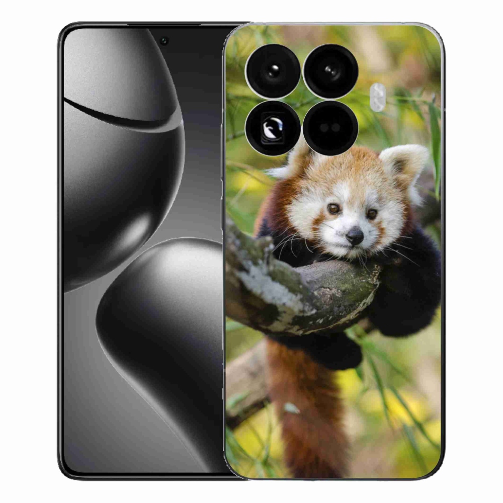 Gél borítás mmCase a Xiaomi 15T Pro készülékhez - pandavörös