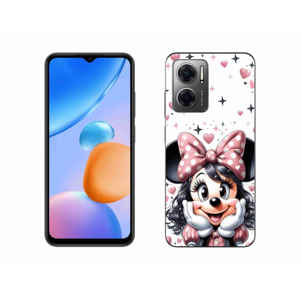 Gél borítás mmCase a Xiaomi Redmi 10 5G készülékhez - minnie