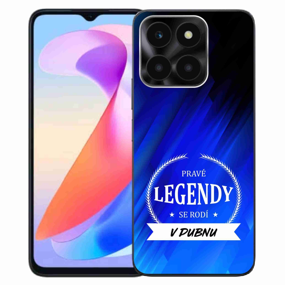 Gel Cover mmCase a Honor X6a készülékre - Áprilisi legendák kék háttérrel