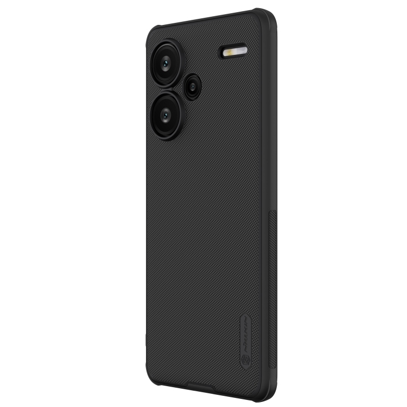 Nillkin Super Frosted PRO hátlap a Xiaomi Redmi Note 13 Pro+ 5G Fekete számára