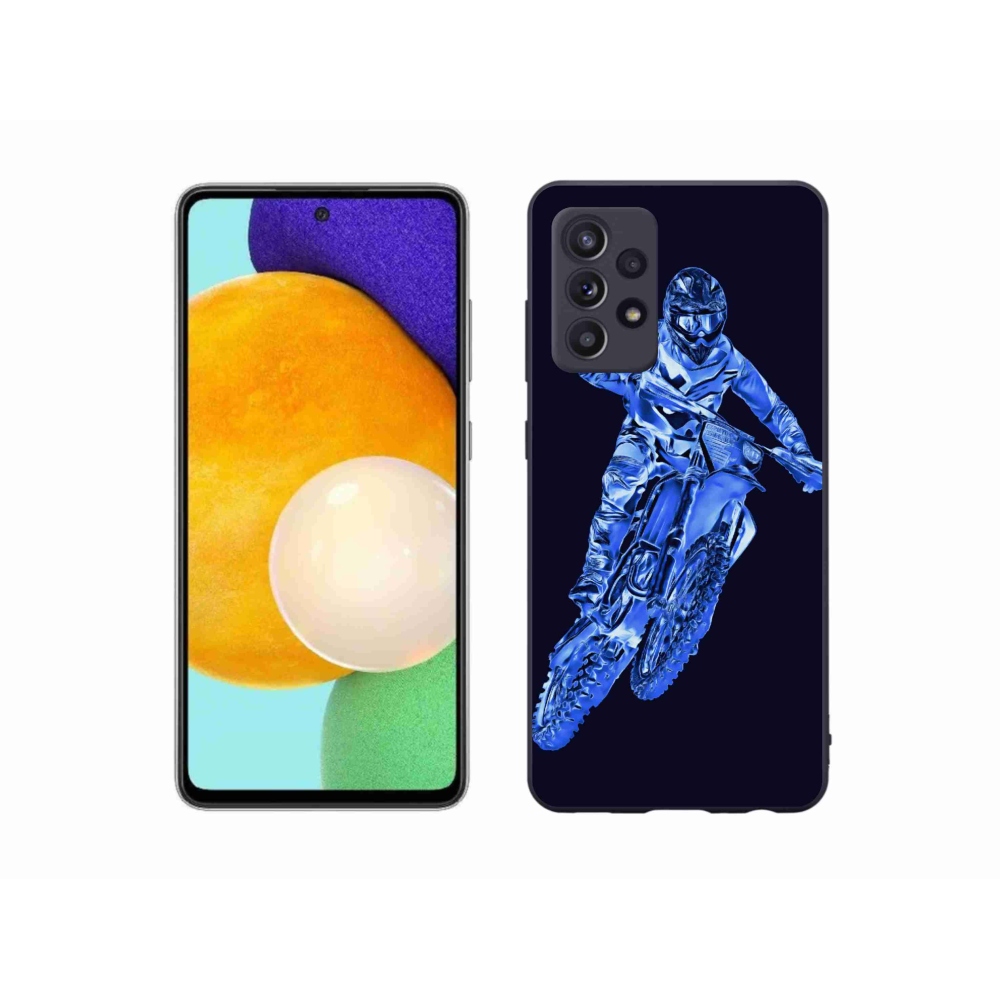 Zselés borítás mmCase Samsung Galaxy A52s 5G - motocross 1